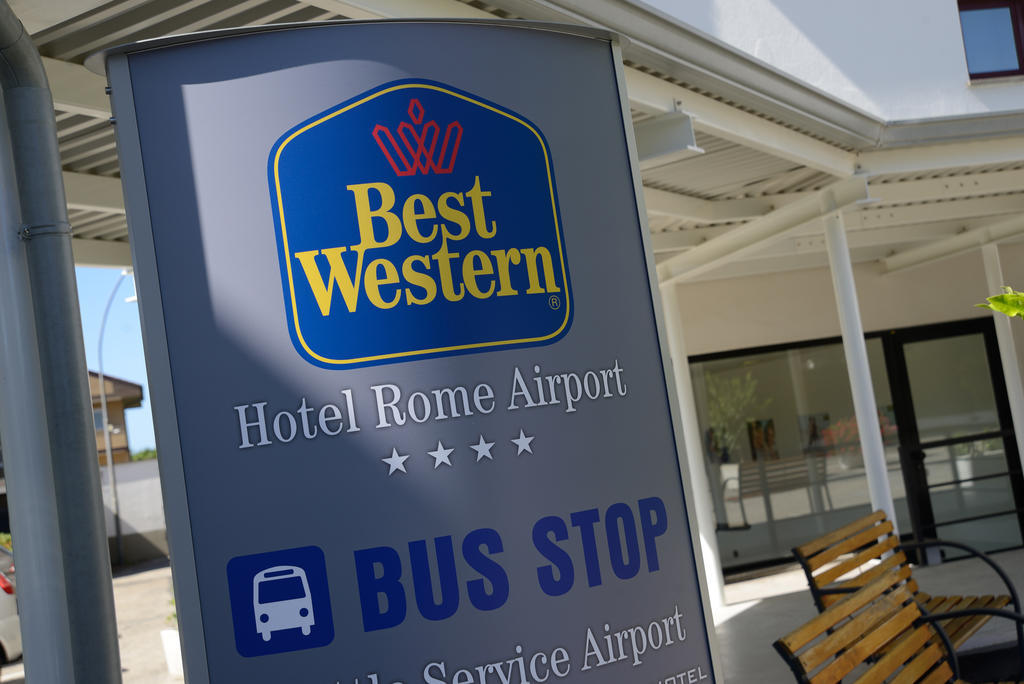 Best Western Hotel Rome Airport Фиумичино Екстериор снимка